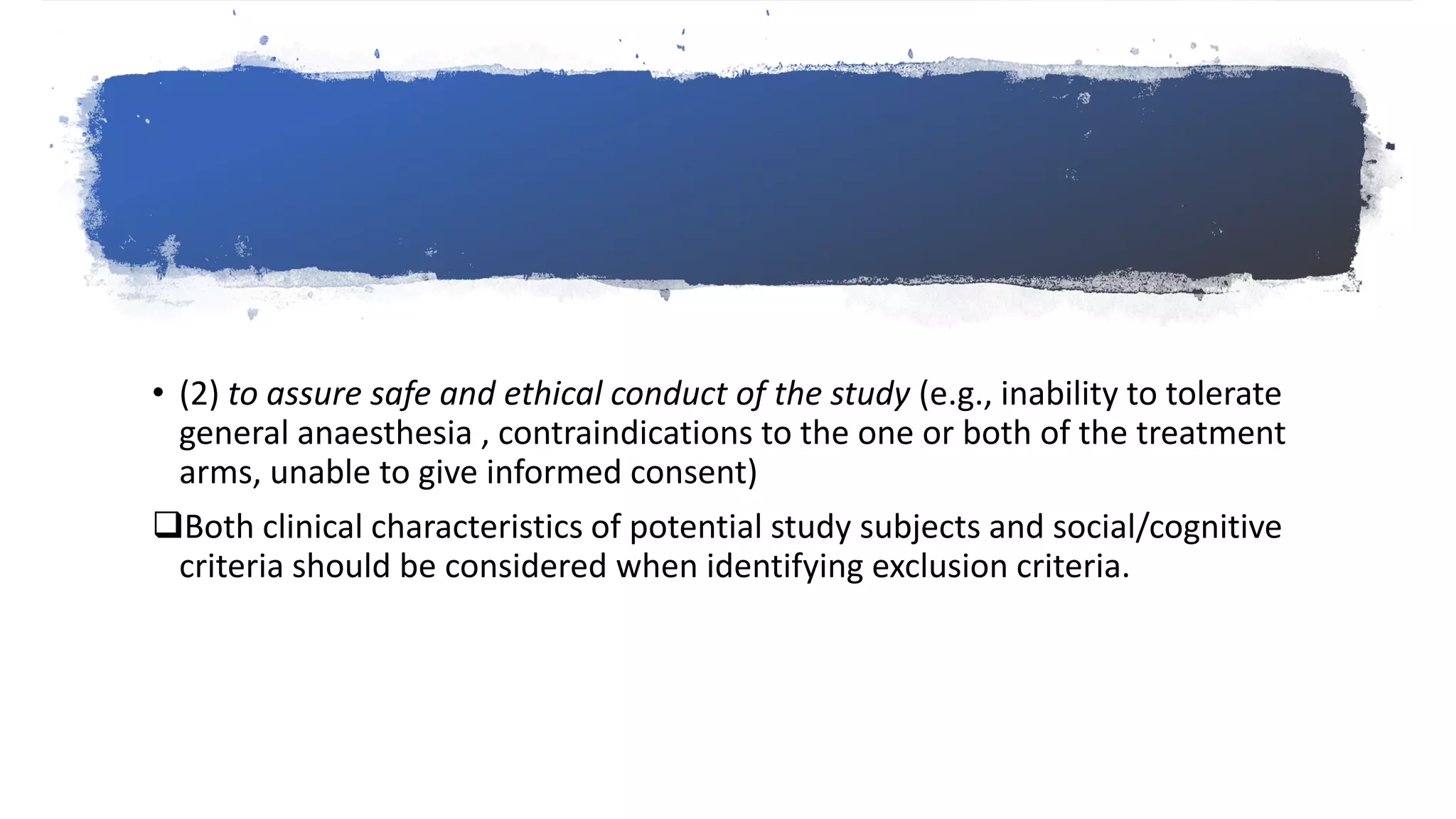 Non randomized controlled trial | PPTX | Medical Health
