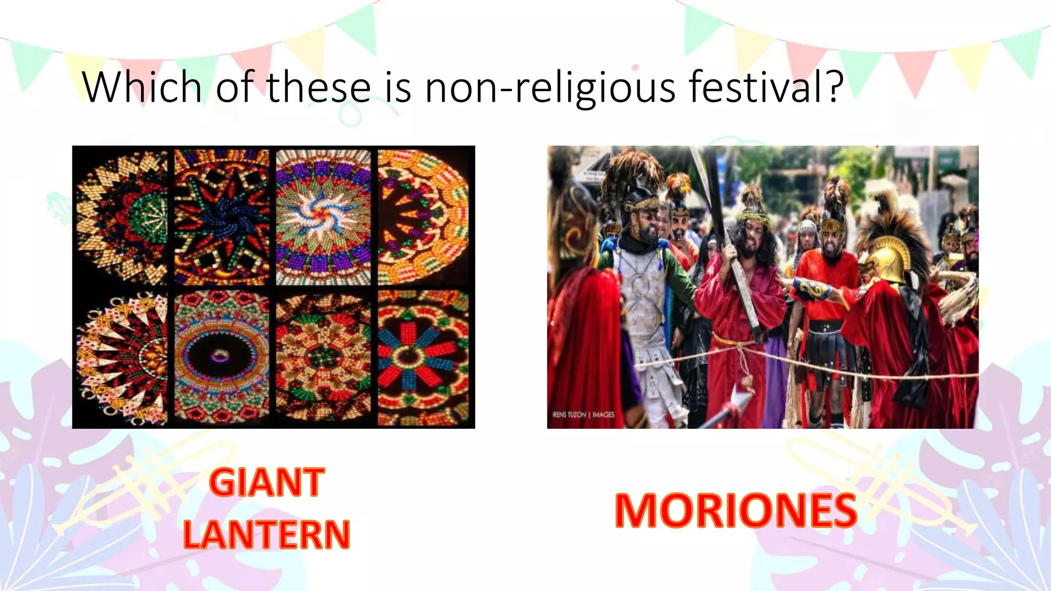Which of these is non-religious festival?
 