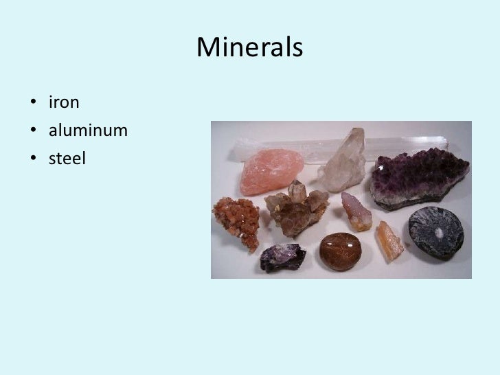 Non renewable resources