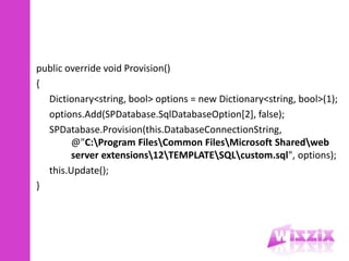 Non SharePoint Deployment