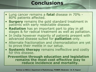 Non Small Cell Lung Cancer | PPT