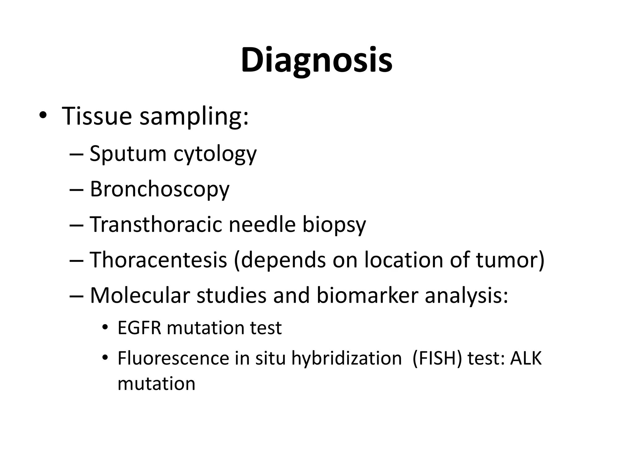 Non small cell lung cancer | PPTX
