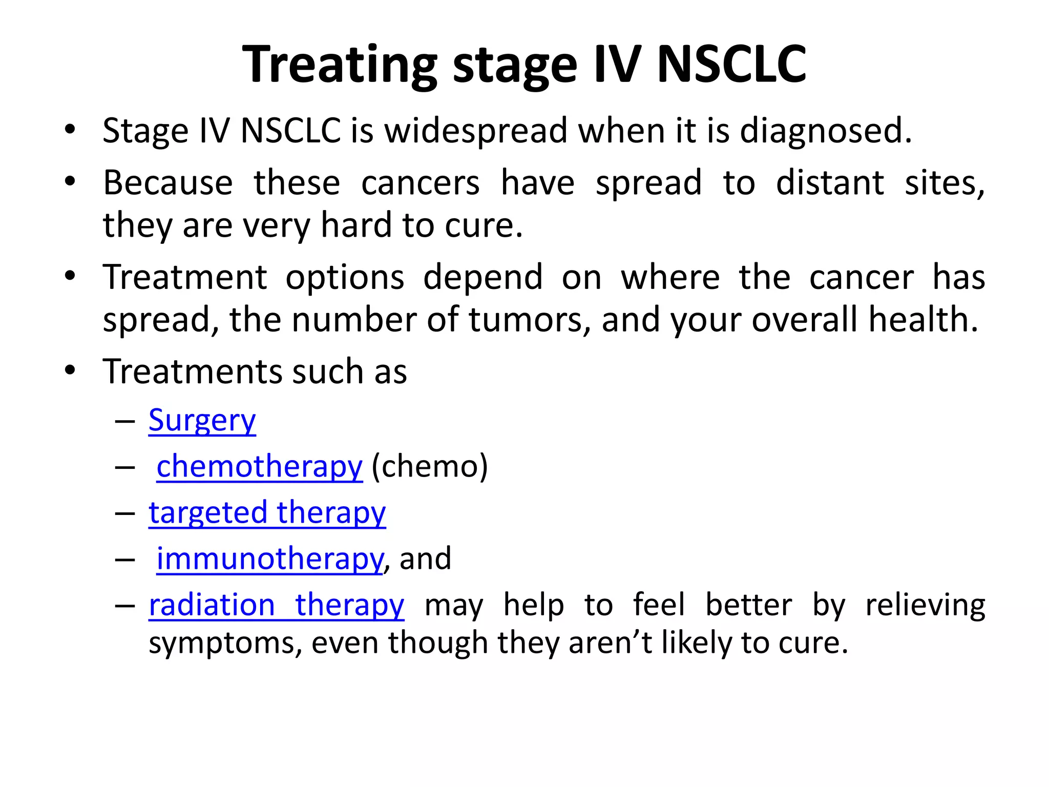 Non small cell lung cancer | PPTX