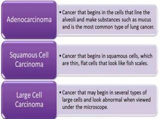Non small cell lung cancer | PPTX