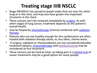 Non small cell lung cancer | PPTX