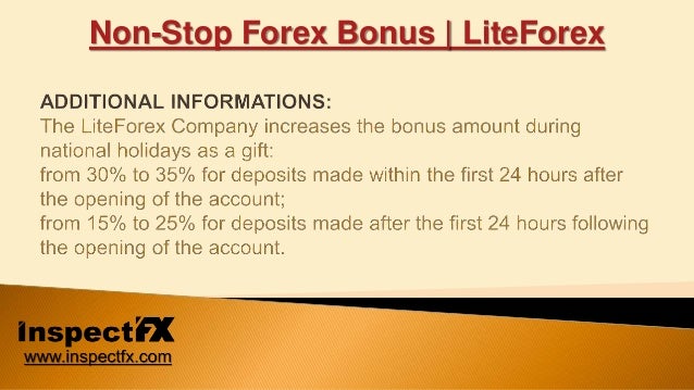 Liteforex welcome bonus