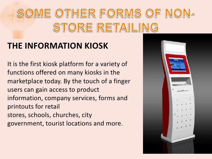 Non Store Based Retailing Final