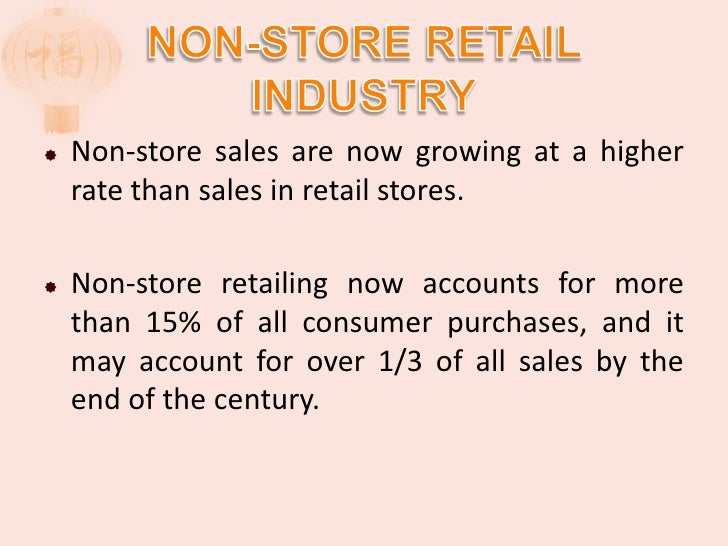 Non Store Based Retailing Final