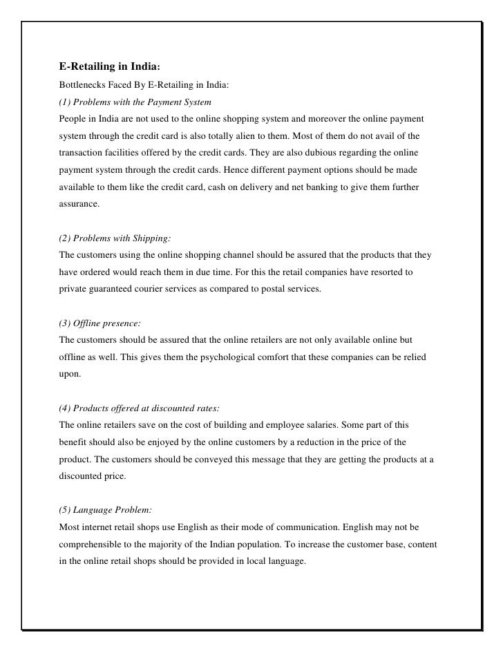 Non Store Retail Format