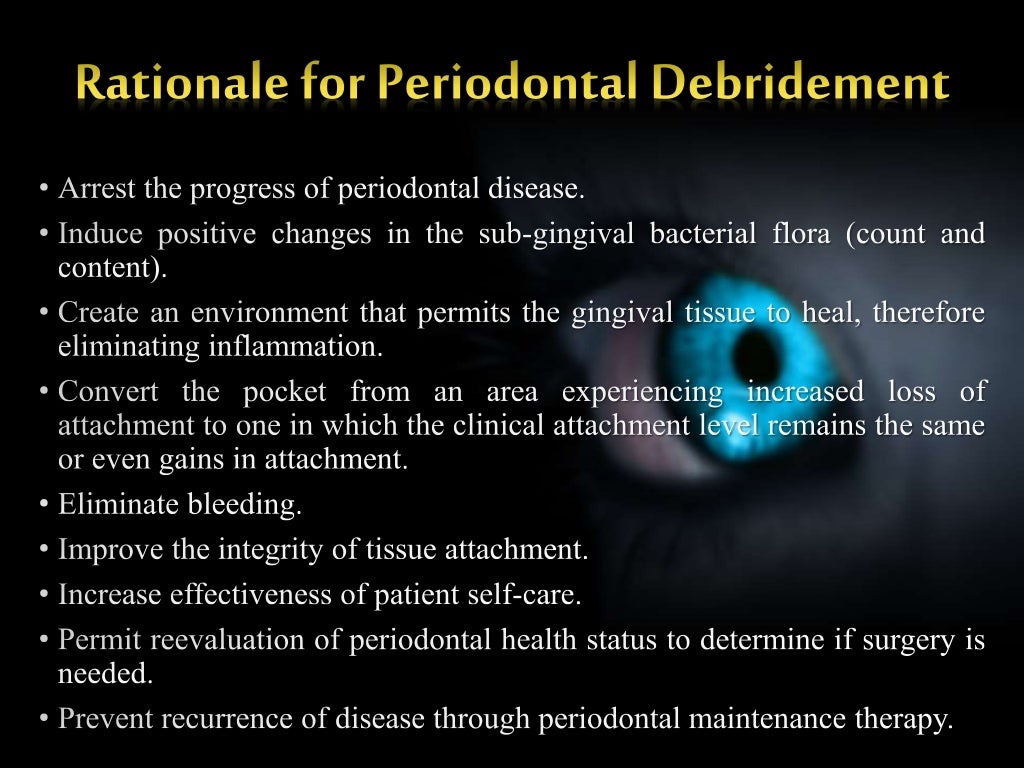 Non surgical periodontal therapy