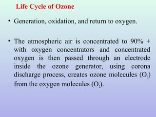 O2 Generation Process Ultrasound and Ozone processing techniques in cassava starch and Sago ...