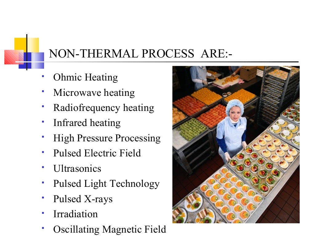 Non thermal process in preservation of food