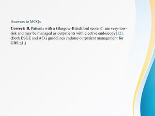 Acg Risk Score Non-Variceal-Upper-GI-Bleeding_-Comprehensive-Review_121037.pptx