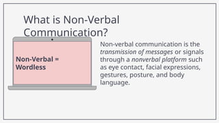 Non Verbal Communication- The unspoken Language.pptx