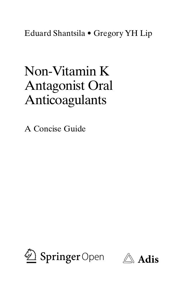 vit k is the antidote for vit k is the antidote for