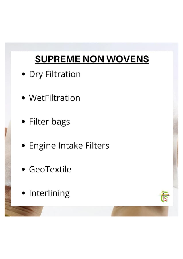 Non woven manufacturers & their products PDF