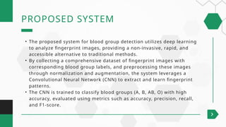 Non-Invasive Blood Group Detection Using Fingerprint and Deep Learning ...
