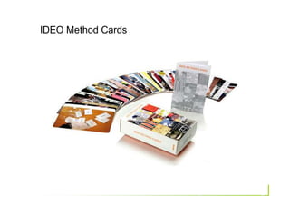 IDEO Method Cards

49

Seeing is understanding.

 