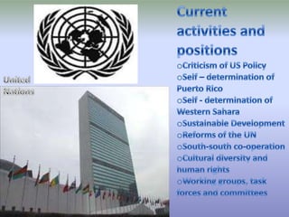 Non aligned movement (NAM)