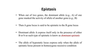 Epistasis