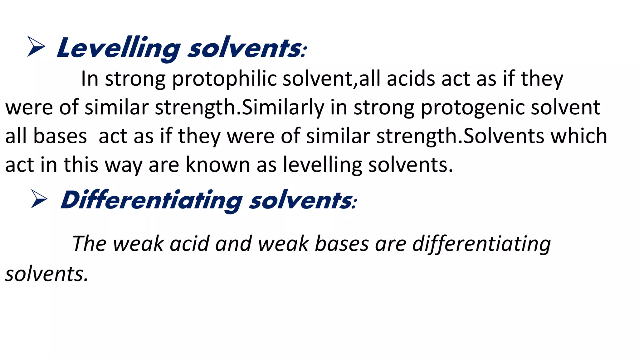 Non aq. titration | PPTX | Chemistry | Science