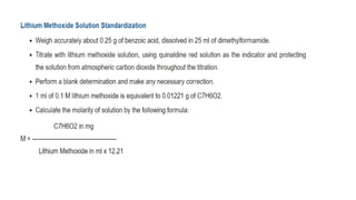 Non Aqueous titration: Definition, Principle and Application