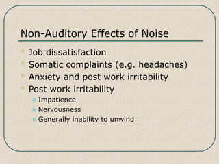 Non Auditory Effects of Noise exposure.ppt