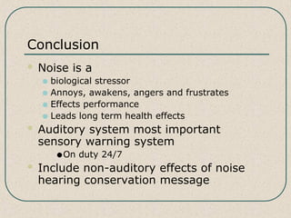 Non Auditory Effects of Noise exposure.ppt