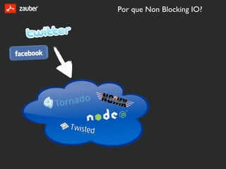 Por que Non Blocking IO?
 