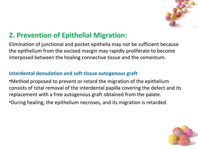 Non Bone Graft Associated New Attachment Procedures