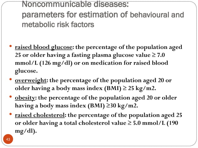 Power point presentation on Non communicable diseases.pptx