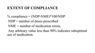 Non Compliance clinical pharmacy advance presentation.pptx