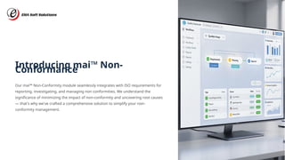 Non Conformance Management Software for Compliance and Reporting | PPTX