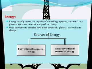 uses of non conventional sources of energy