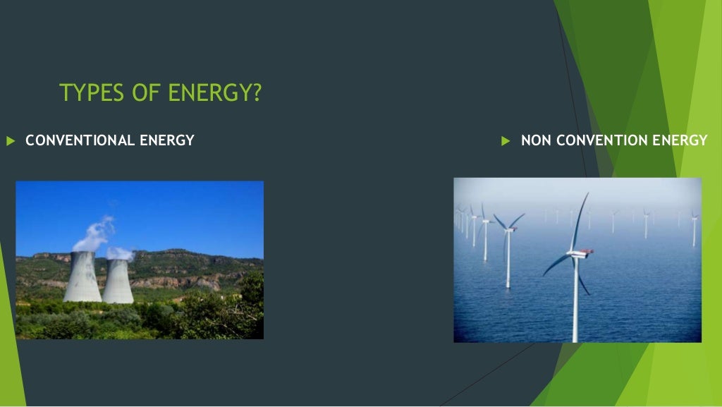Non Conventional Energy