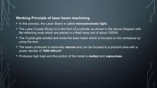 Ruby In Machining Non conventional Machining processes For B.Tech Mechanical Engineering ...