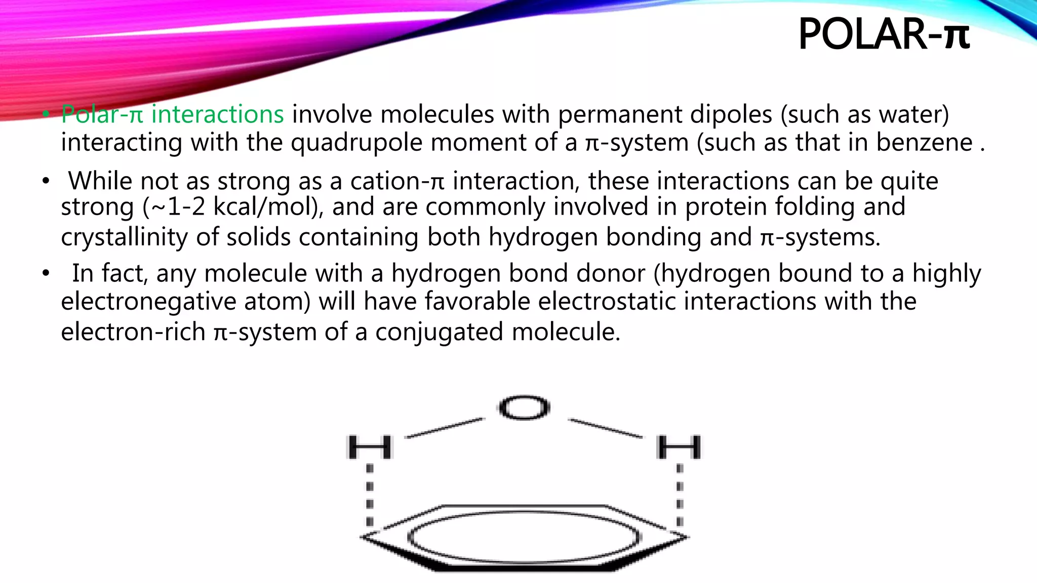 Non covalent bonds | PPTX