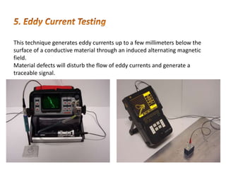Non Destructive Testing For Gas Turbines | PPTX