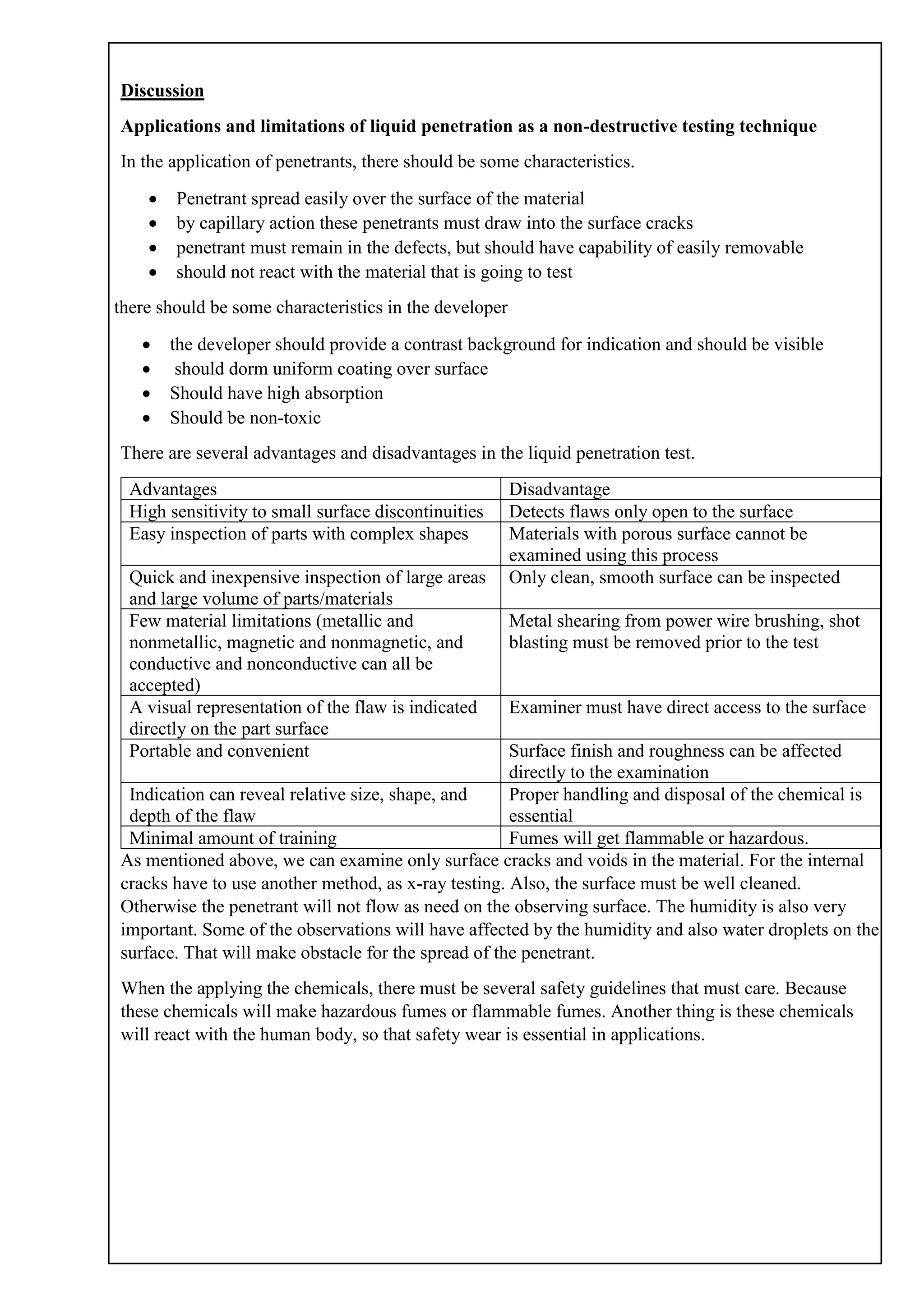 Non destructive testing (ndt) | PDF