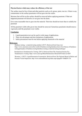 Non destructive testing (ndt) PDF