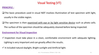 Non Destructive Testing (NDT), Testing of Materials | PDF