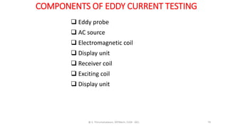 Non Destructive Testing (NDT), Testing of Materials | PDF