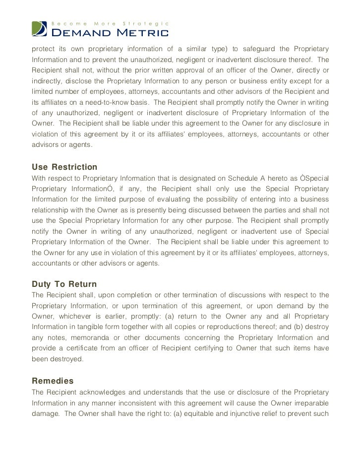 non disclosure agreement template nda disclosure agreement template