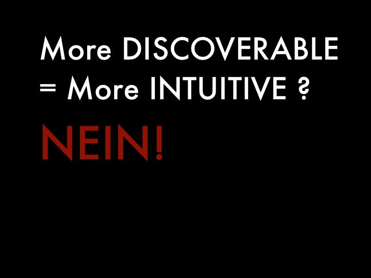 The New Era of (Non-) Discoverability Slide 16