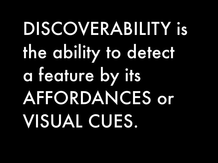 The New Era of (Non-) Discoverability Slide 6