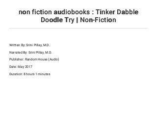 tinker dabble doodle try tinker dabble doodle try