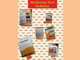 Nonfiction text features | PPTX