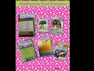 Nonfiction text features | PPTX