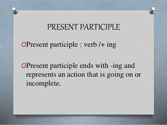NON FINITE CLAUSE (SIC)