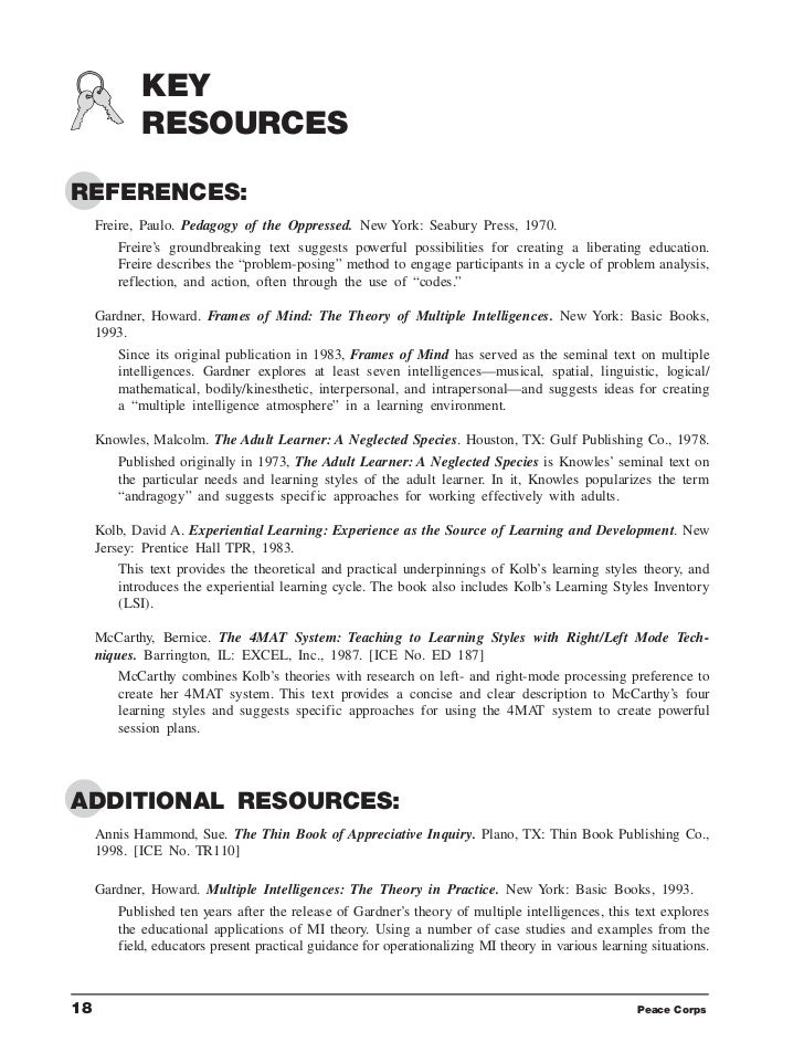 Nonformal Education Manual Part I